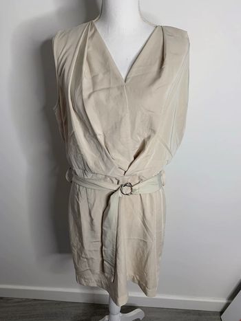 Robe beige crème Vero Moda T44
