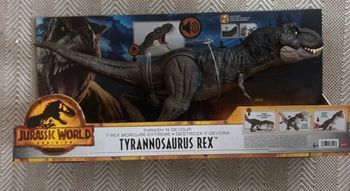 🦖 Tyrannosaurus Jurassic World – neuf avec bruit d’attaque !