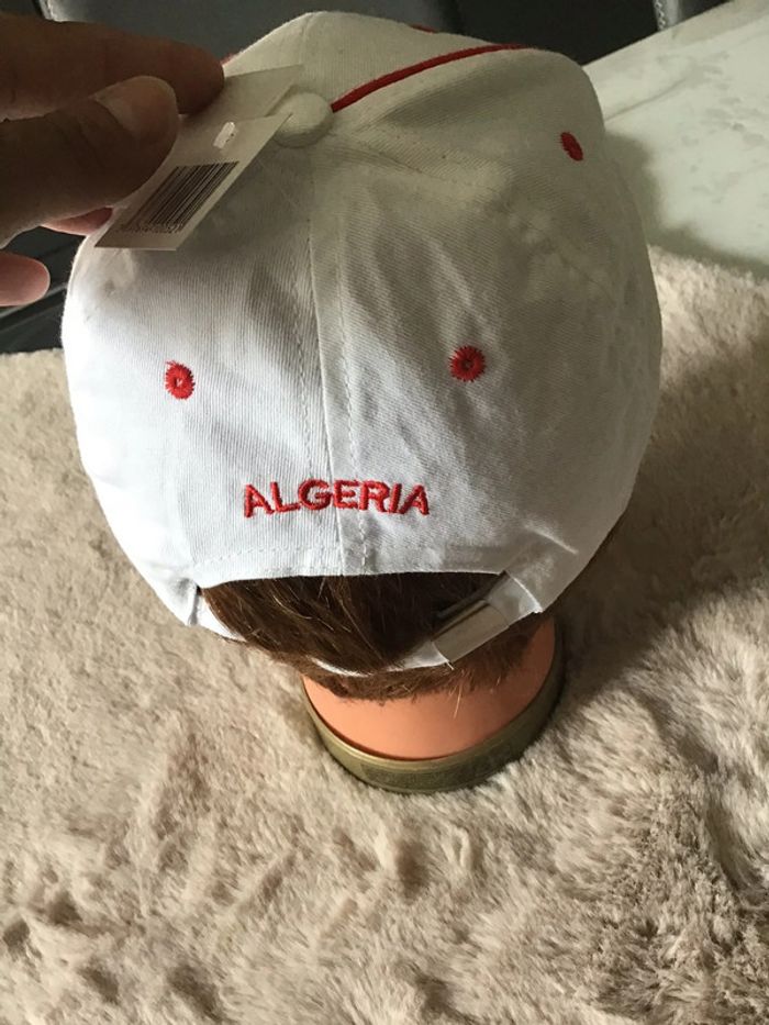 Casquette 100% coton motif Algérie taille unique réglable (0723) - photo numéro 3