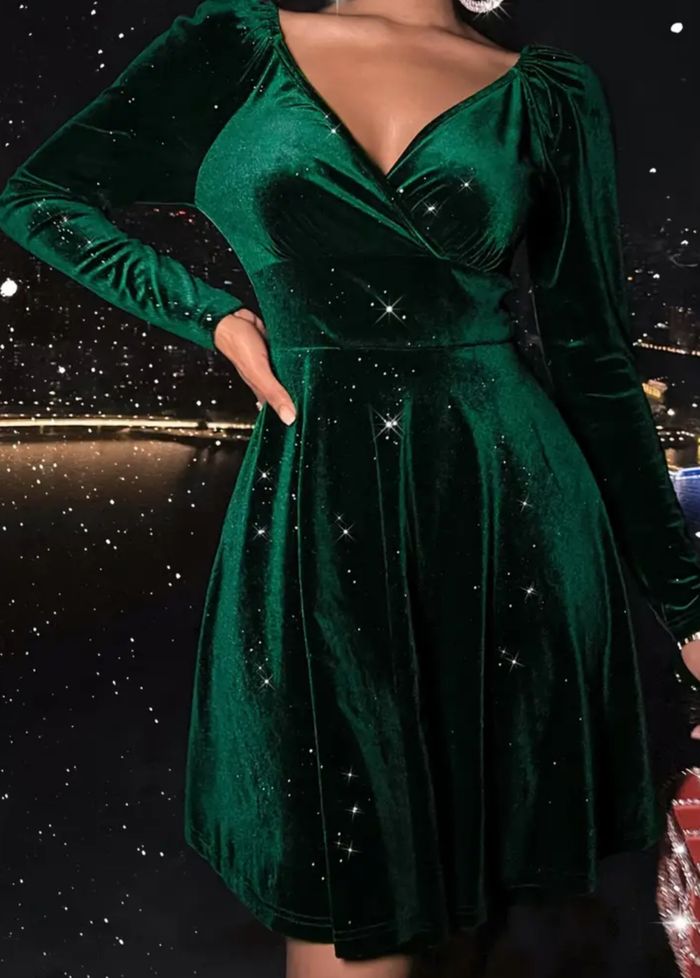 Robe pailletée
