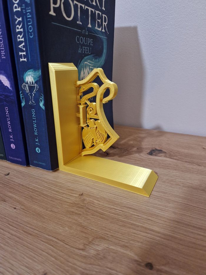 Serre livres Harry Potter blason - photo numéro 3