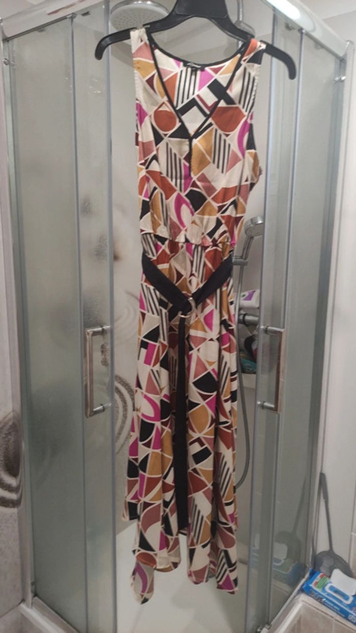 Robe col v longue sans manches taille 40 - photo numéro 2