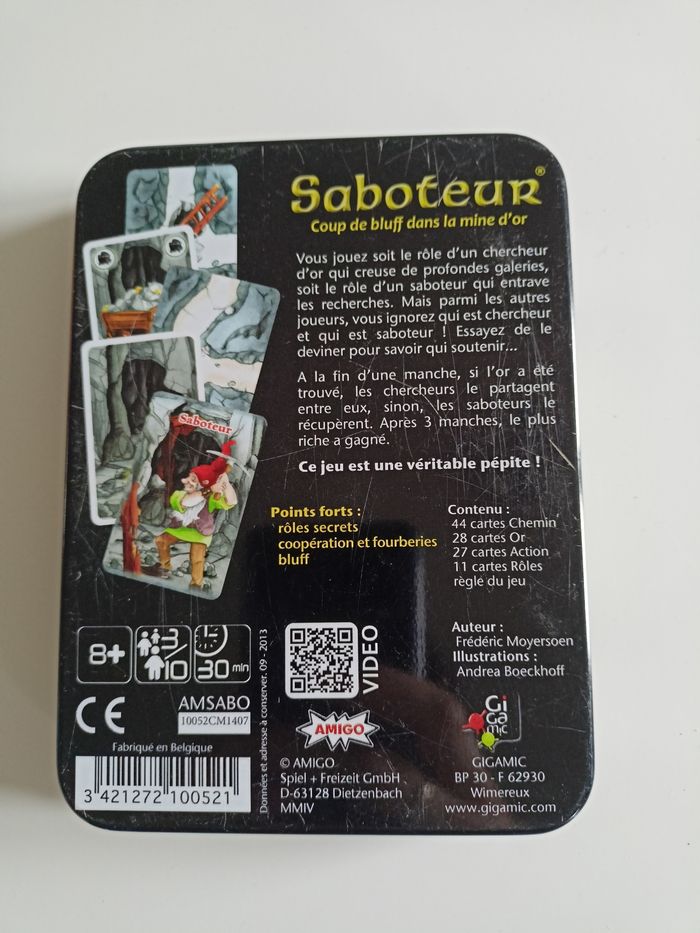 Saboteur gigamic complet - photo numéro 2