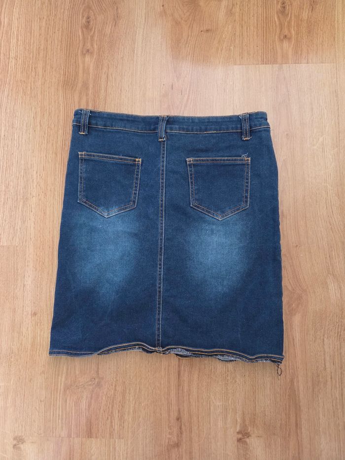 Jupe en jean Ada Gatti - Taille 38 - en bon état - photo numéro 2