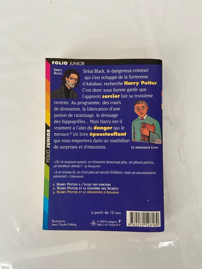 Livres Harry Potter et le prisonnier d'Azkaban - photo numéro 2