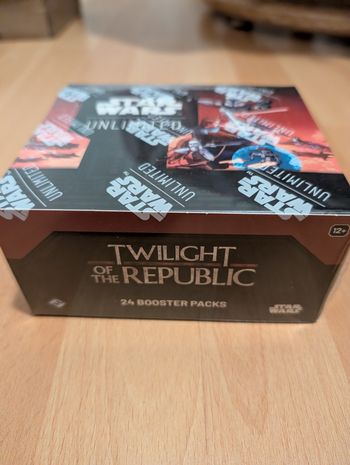 Display Star Wars Unlimited Twilight of the Republic 