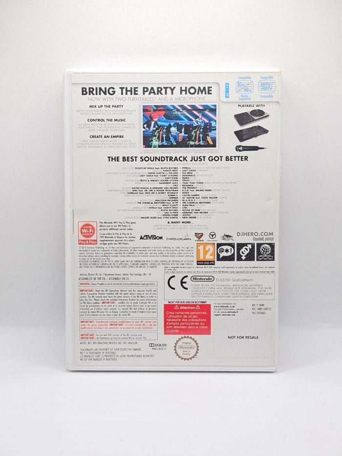 Nintendo Wii # Dj Hero 2 # - photo numéro 2