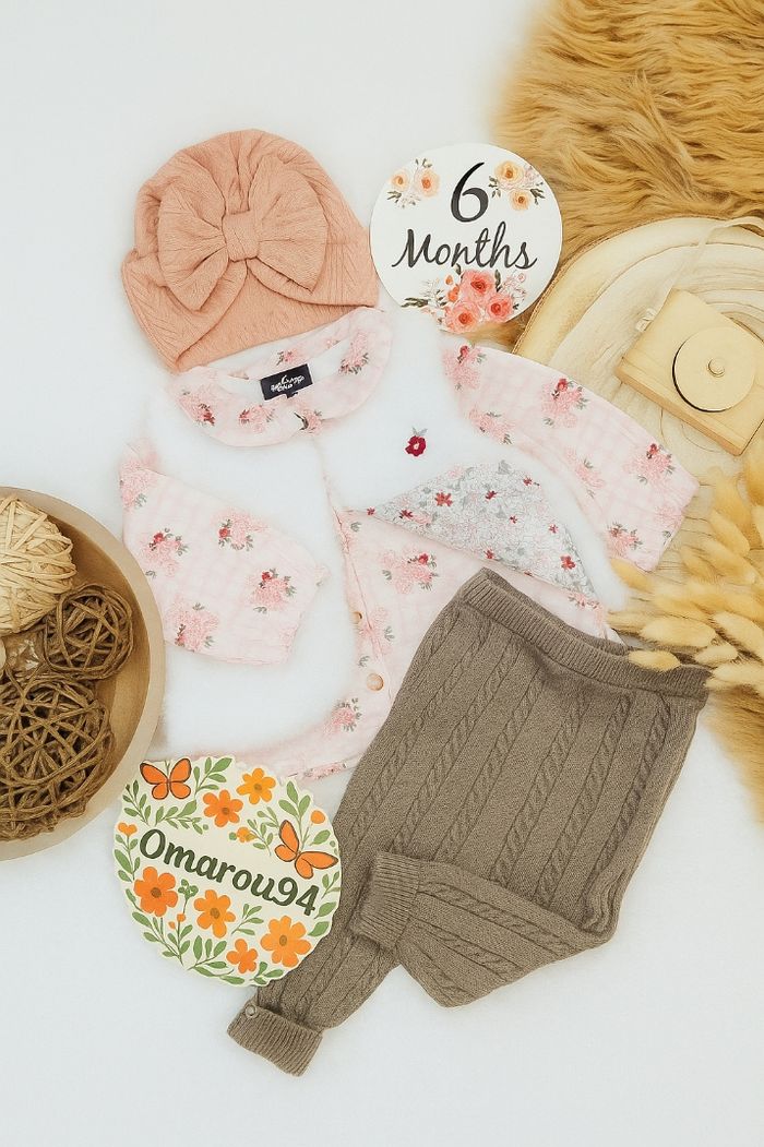 Ensemble complet 4 pièces sergent major fille 6 mois 🎀 - photo numéro 2