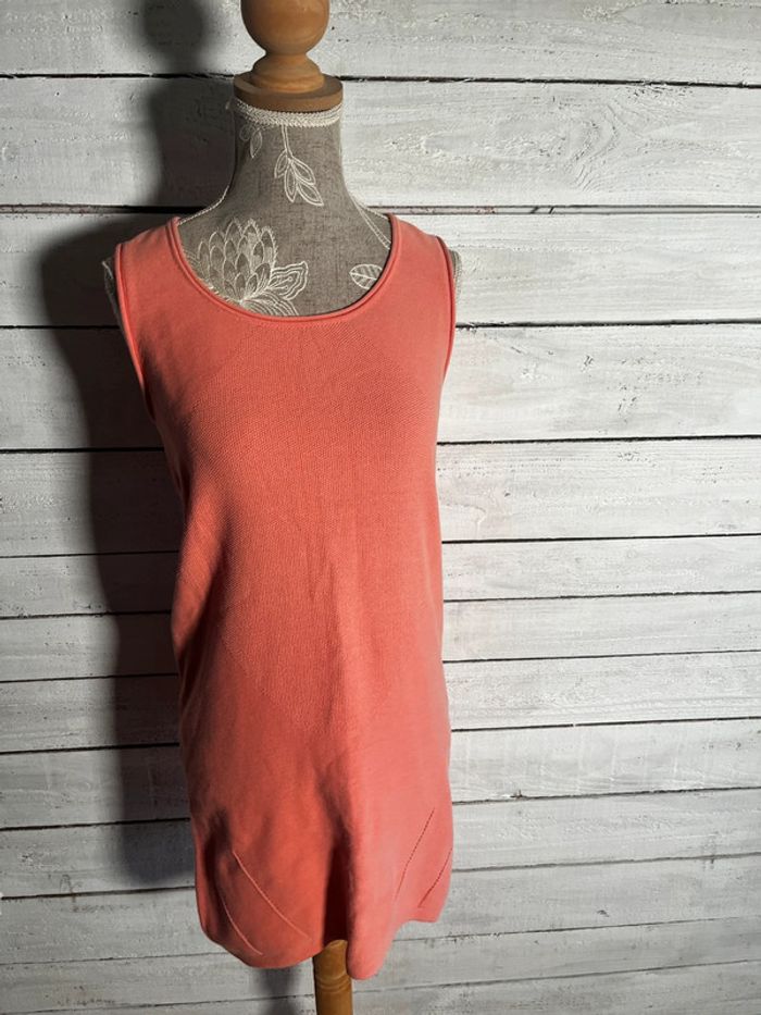 Robe rose saumon Tara jarmon