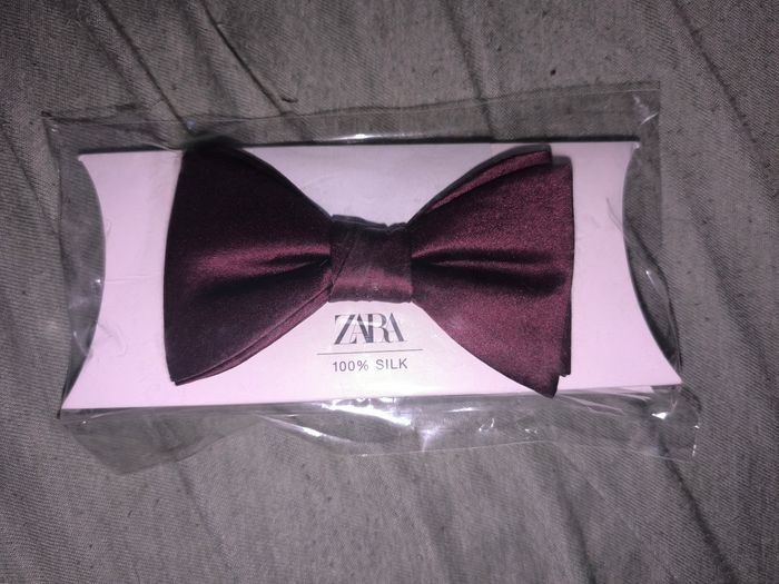 Noeud papillon bordeaux