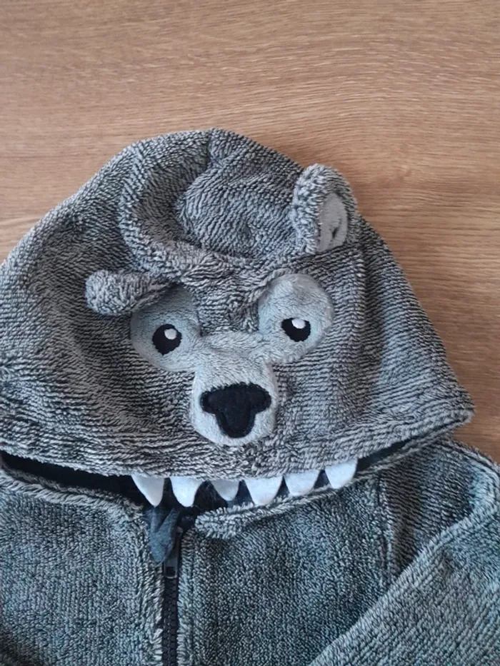 surpyjama loup taille 6 ans - photo numéro 2