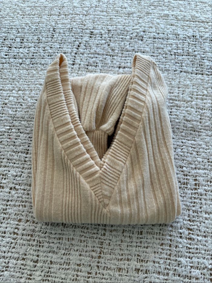 Pull crème - photo numéro 10