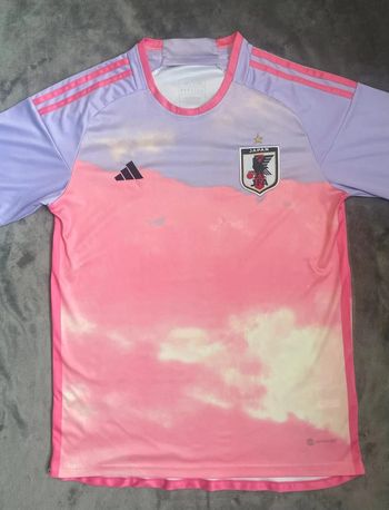 Maillot concept foot Japon rose violet taille M