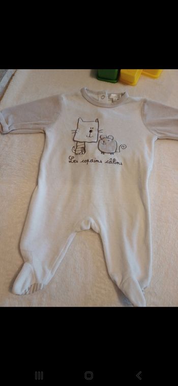 Pyjama bébé taille 3 mois