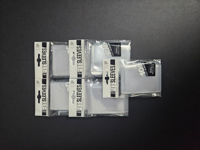 Ultra Pro - 500 Small Pro Fit Sleeve - Proteges Cartes Perfect Fit (Yu-Gi-OH, Vancard, K-pop)