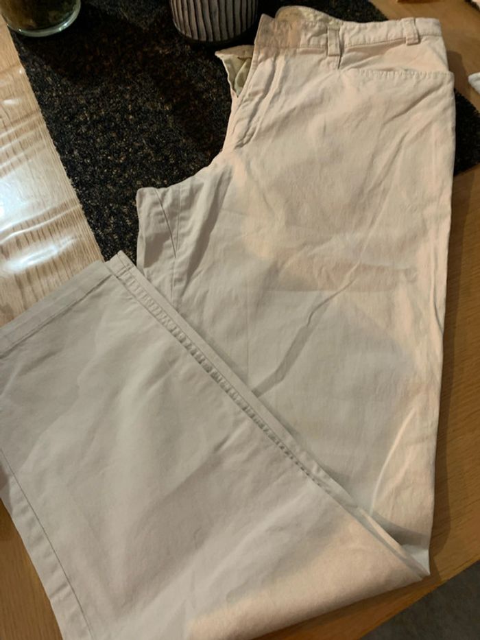 Pantalon toile beige Camel collection