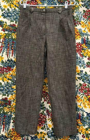 Pantalon tissé chiné