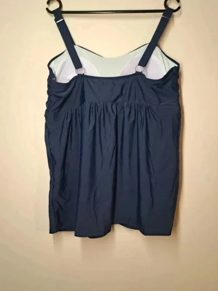 Maillot de bain bleu 2 pièces en XL - photo numéro 4