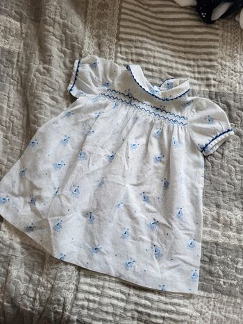 Robe à motif bateau 12 mois