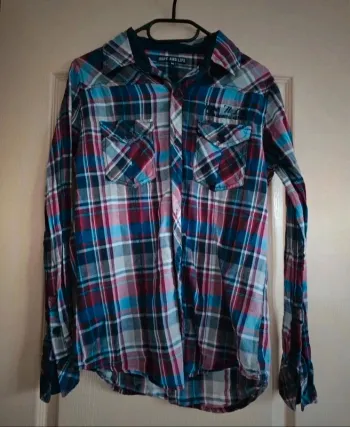 Chemise a carreaux