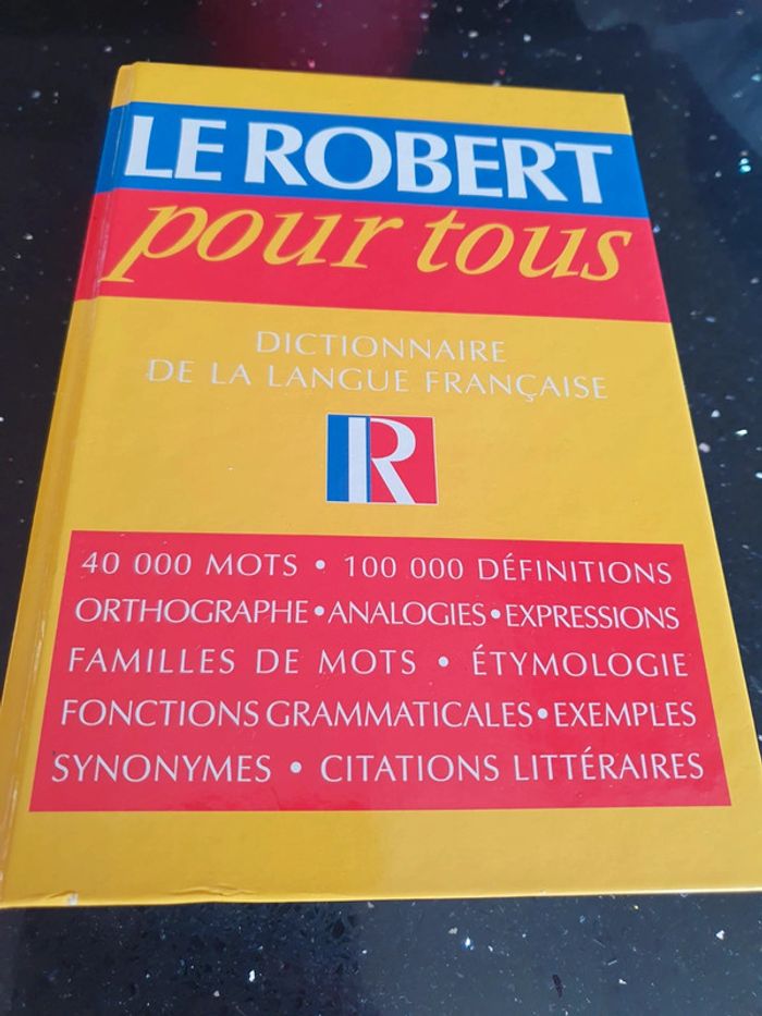 Dictionnaire le Robert pour tous