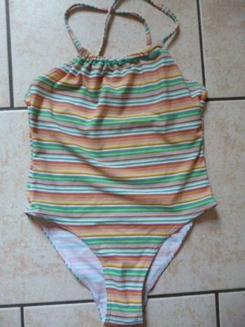 Maillot de bain 1 pièce fille 6 ans