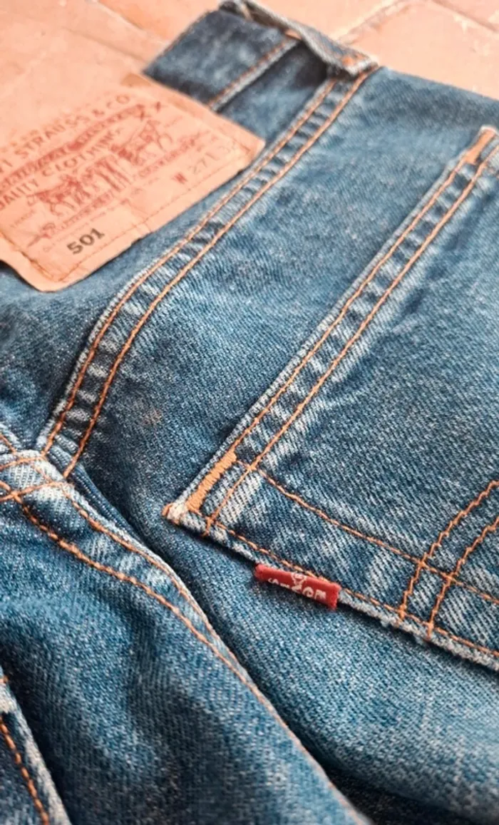 🔥 Jean Levi’s 501 Vintage – Taille 27x32 - photo numéro 6