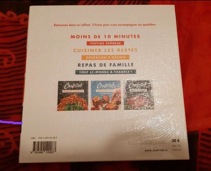 3 livres chef-club neuf - photo numéro 2