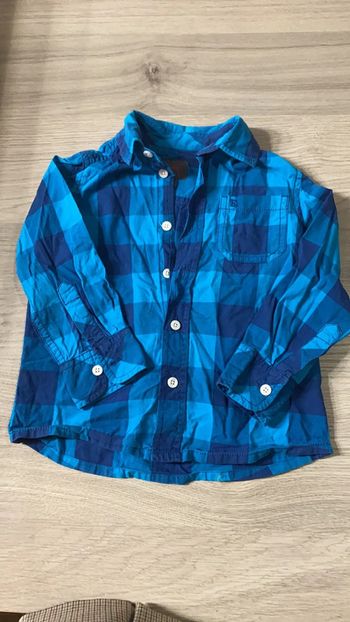 Chemise manches longues esprit 2-3 ans