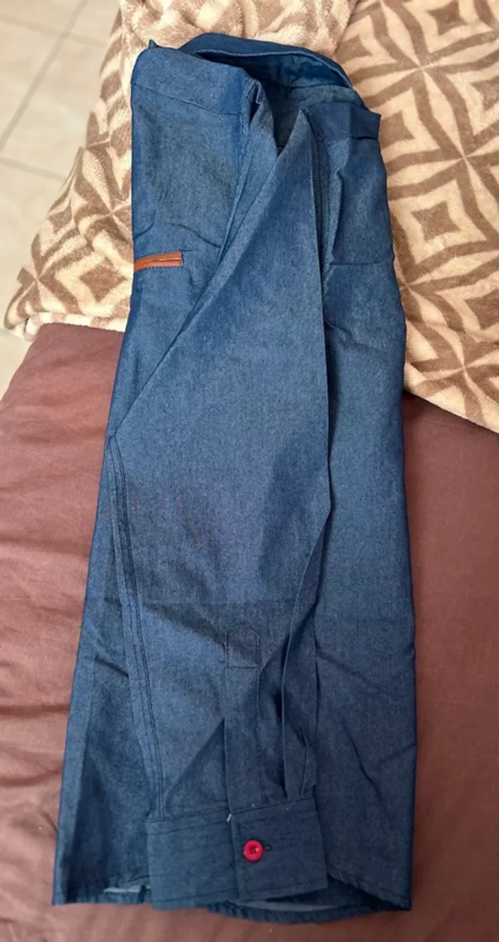 chemise bleu foncé - photo numéro 2