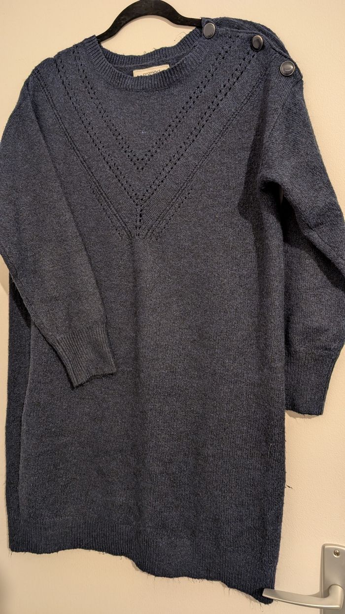 Robe pull boutonnée - photo numéro 3