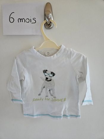 Tee-shirt 6 mois