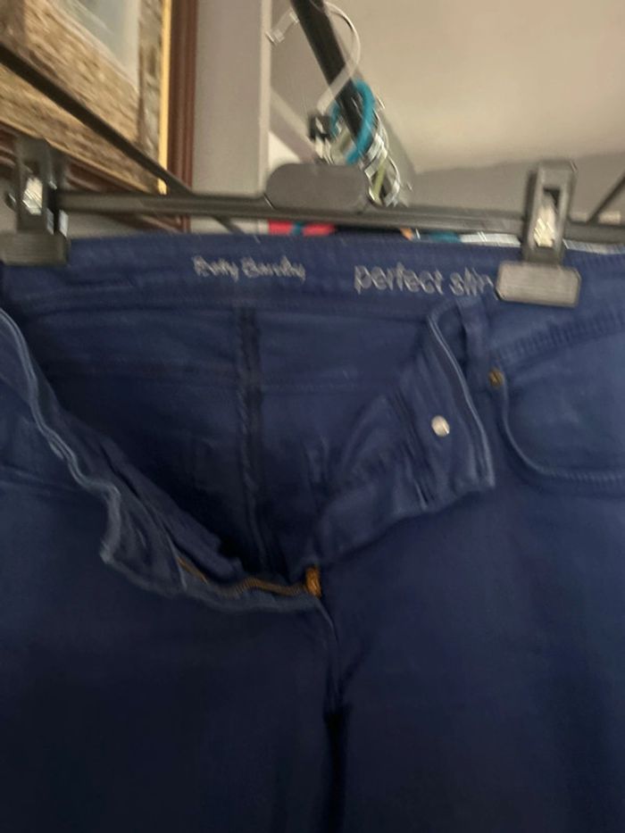 Pantalon bleu Betty Barclay - photo numéro 2