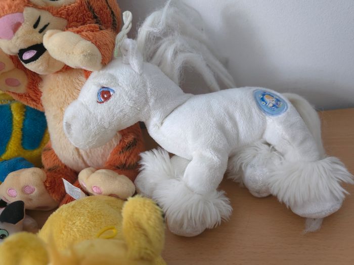 Lot peluche / plush bundle Disney Roi Lion Simba Lion King Polochon Dalmatien - photo numéro 3