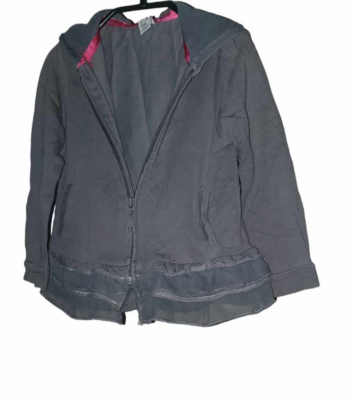 Zara kids gilet à capuche fille 2/3 ans - photo numéro 9
