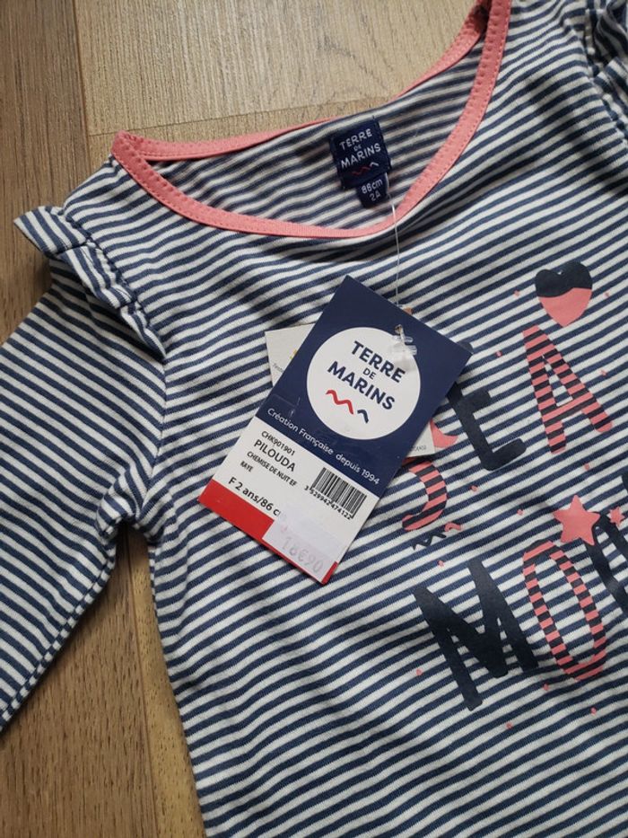 Chemise de nuit 2 ans Terre de Marins - photo numéro 2