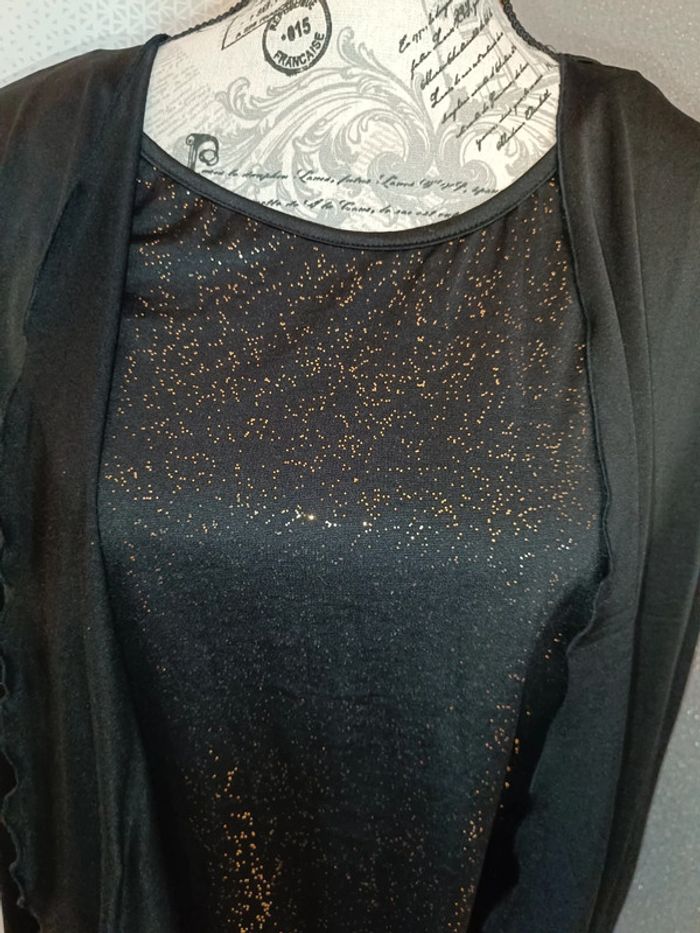 Sublime haut pailleté femme - photo numéro 2