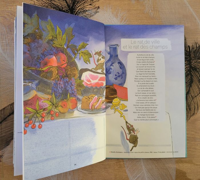 Livre Fable De La Fontaine La Fontaine - photo numéro 4