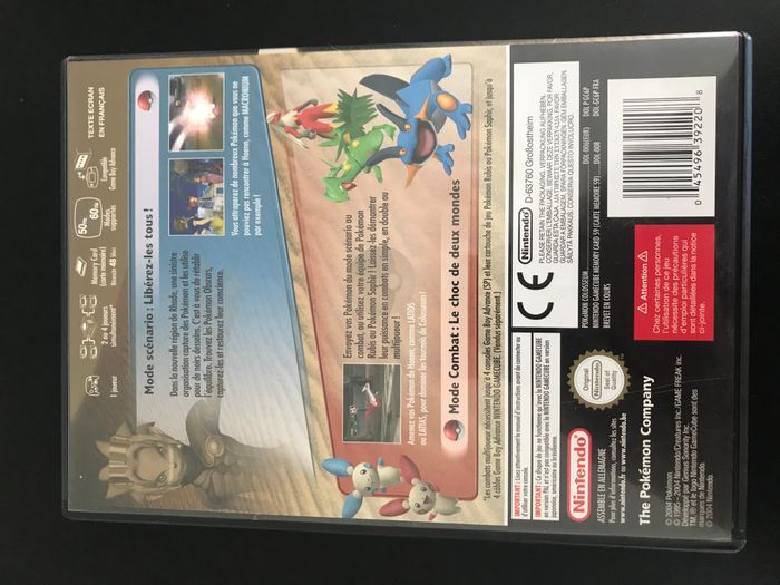 Pokémon XD + Pokemon Colosseum Nintendo Gamecube - photo numéro 5