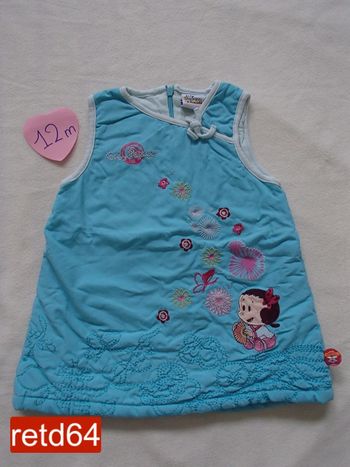 robe épaisse 12 mois