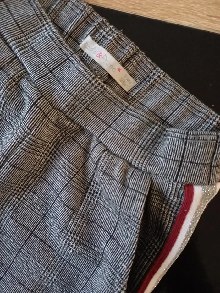 Pantalon écossais fille 8 ans - photo numéro 5
