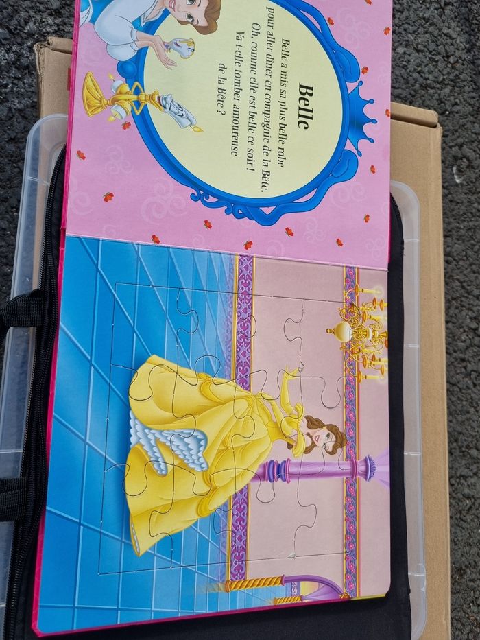 Livre puzzle disney - photo numéro 3