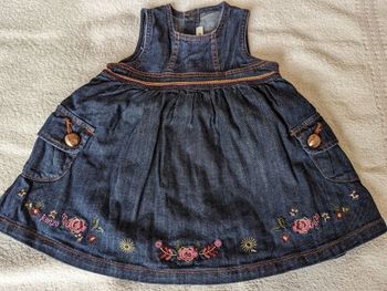 ROBE EN JEAN KENZO KIDS - T.6 MOIS