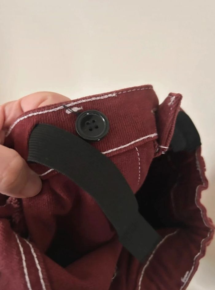 Jupe en jean, bordeaux, Newlook - photo numéro 10