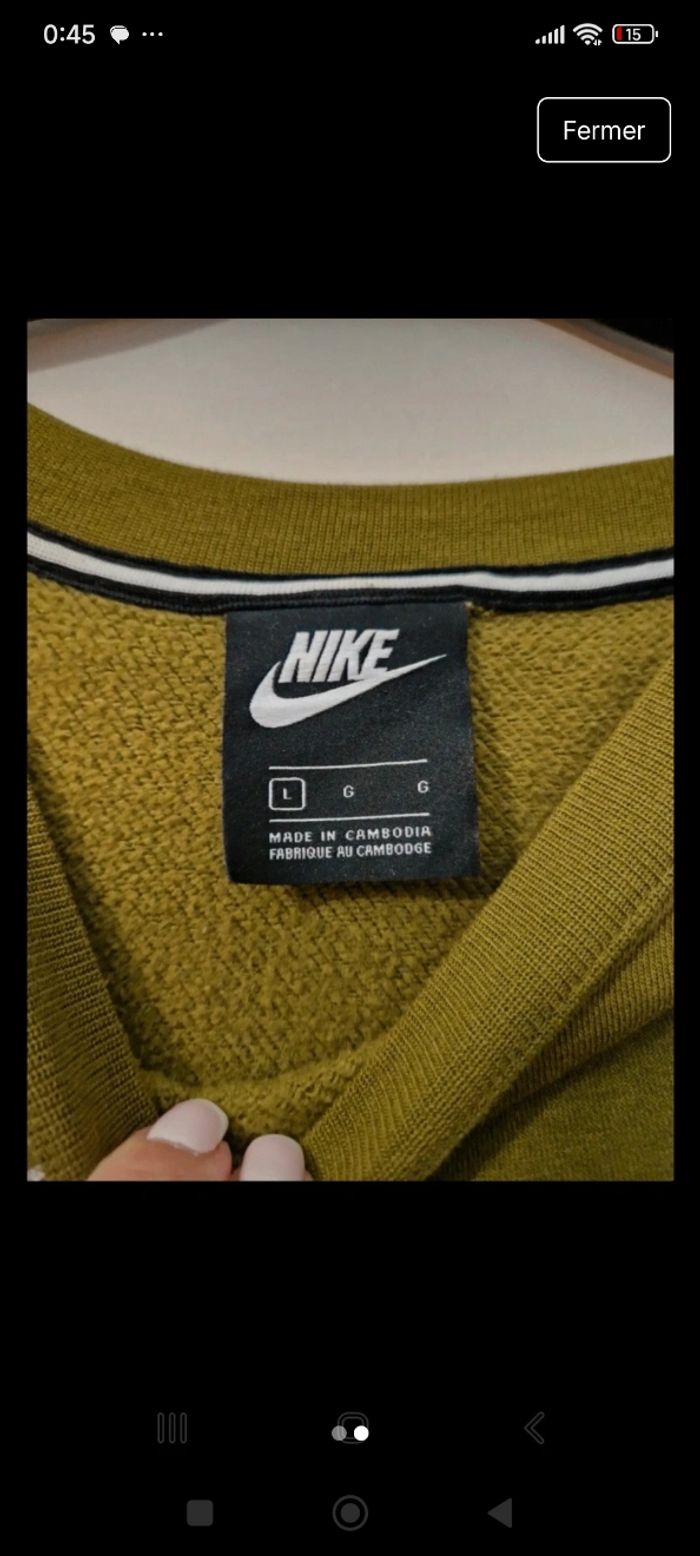 Sweat nike - photo numéro 2