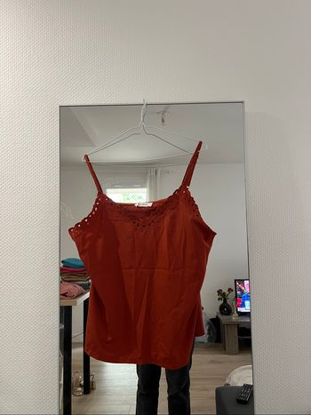 débardeur couleur brique, 38, Promod