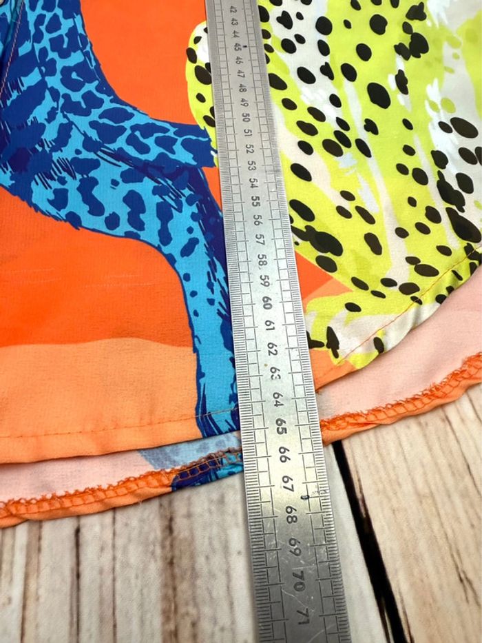 Chemise femme fluide et satinée léopard boutique italienne - photo numéro 7