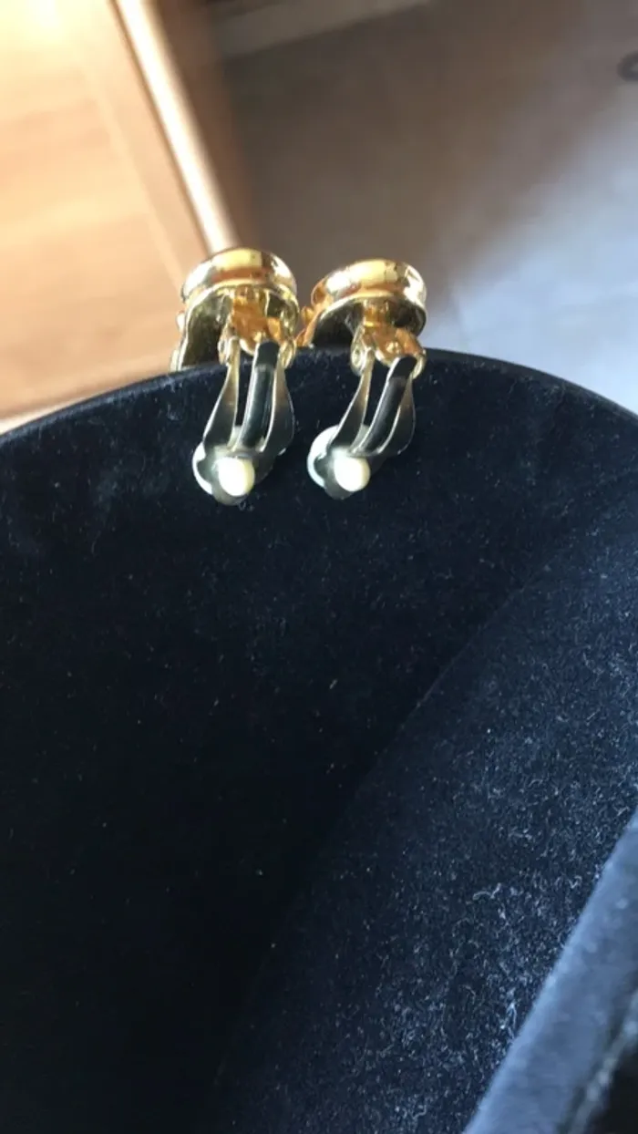 Boucle d’oreille or vintage - photo numéro 2