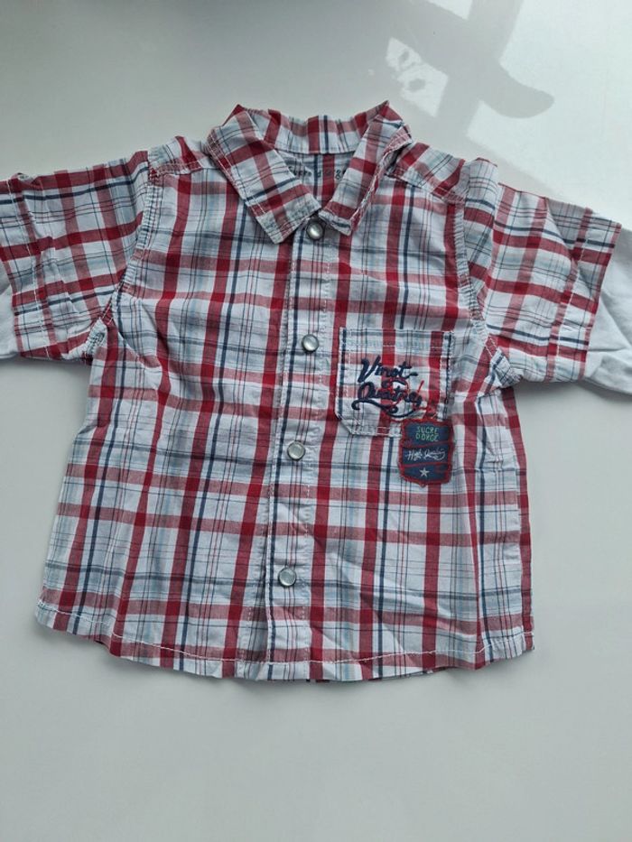 Chemise manches longues 8 mois Sucre d'orge - photo numéro 2