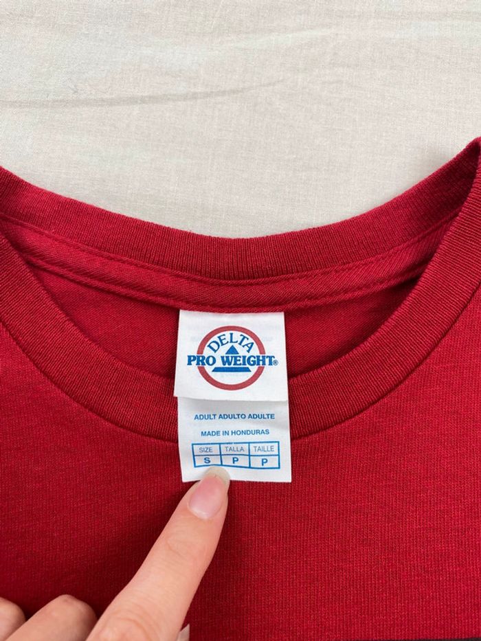 T-shirt imprimé sport USA, homme, été, bordeaux , S - photo numéro 5